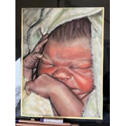 Small Pastel Portrait