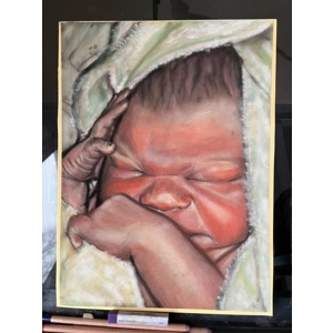 Small Pastel Portrait