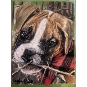 Large Pastel Portrait
