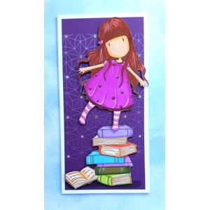 Bookish Daydreams – Handmade Greeting Card by AngieD