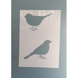 Feathered Friends Stencil