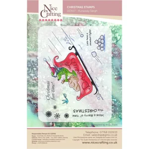 CHRISTMAS STAMPS DDX07 Runaway Sleigh
