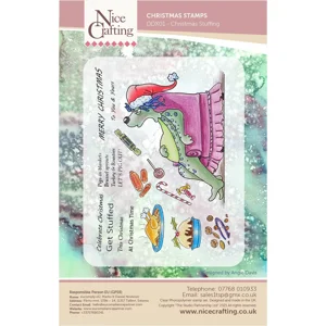 CHRISTMAS STAMPS DDX01 Christmas Stuffing