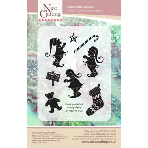 CHRISTMAS STAMPS DDX06 Santa's Little Helpers