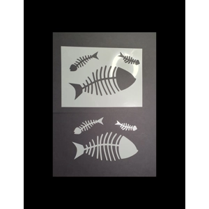 Fish Bones Mask & Stencil Set