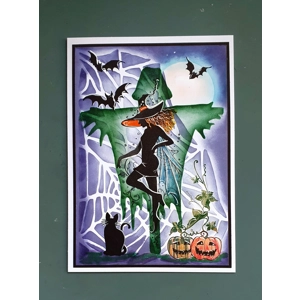 Halloweén’s Coming! – Handmade Halloween Greeting Card by AngieD Halloweén’s Coming! – Handmade Halloween Greeting Card by AngieD