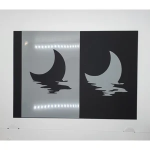 Crescent Moon Over Water Mask & Stencil Set