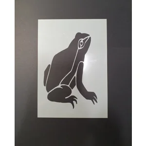 Freddy Frog Stencil