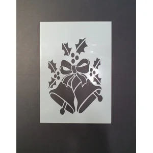 Holly Bells Stencil