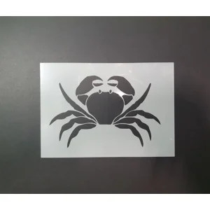 Grabby Crab Stencil
