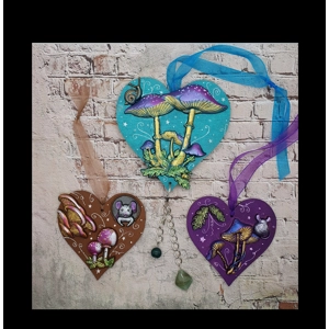 Hanging Hearts with 3D Resin