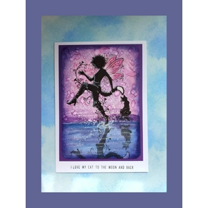 I Love My Cat – Handmade Greeting Card by AngieD | AngiesHappyHobby
