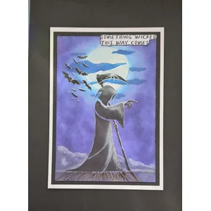 Something Wicked This Way Comes — A5 Halloween Card