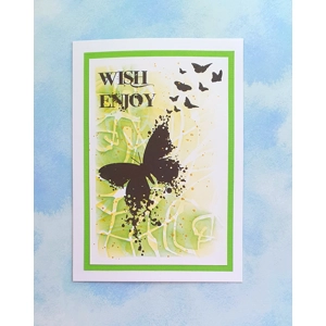 Splutterflying By! – Handmade Greeting Card by AngieD | AngiesHappyHobby