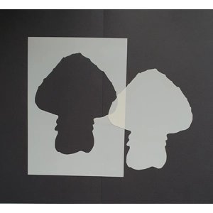 Toadstool – A5 Mylar Stencil & Mask Set (190 Micron) by AngieD