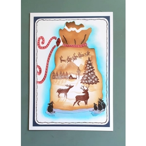 What’s in Santa’s Bag? – Handmade Christmas Greeting Card by AngieD What’s in Santa’s Bag? – Handmade Christmas Greeting Card by AngieD