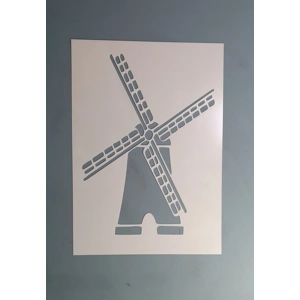 Windmill Stencil