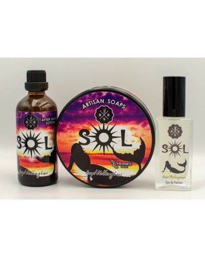 BBS Sol Shaving set + edp cologne BBS Sol Shaving set + edp cologne
