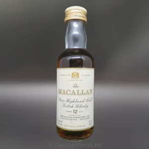 The Macallan Pure Highland Malt Scotch Whisky 12 years Miniature 1978-1982