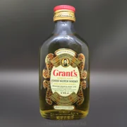 Grant's Stand Fast Finest Scotch Whisky miniature. 46.8ml. 1977-1983