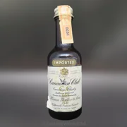 Canadian Club Canadian Whisky miniature. 1970 German market.