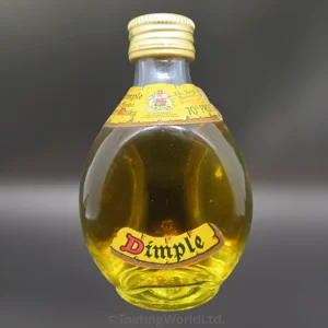 Dimple Old Blended scotch whisky 70 proof miniature.