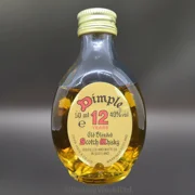 Dimple 12 year Old Blended scotch whisky 1980s miniature.