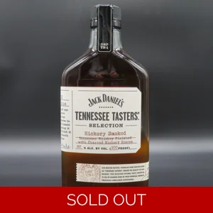 Jack Daniel's Tennessee Taster's selection 002 Hickory smoked Limited edition bourbon Whiskey.