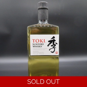 Toki Suntory Japanese blended Whisky.