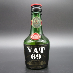 VAT 69 finest scotch whisky, miniature 1950s