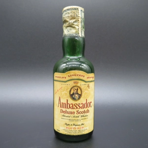 Ambassador 8 year Deluxe Scotch Whisky miniature 1960s Italy