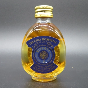 Vecchia Romagna Riserva 10 years Brandy miniature.