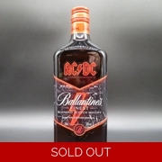 Ballantine's finest blended scotch whisky AC/DC limited edition..