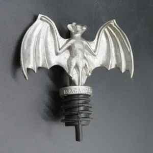 Bacardi Bat metal pourer - Bar spout.