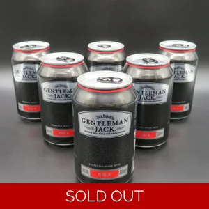 6 x Jack Daniel's Gentleman Jack & Cola 0,33 ltr. Germany deposit can