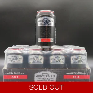 12 x Jack Daniel's Gentleman Jack & Cola 0,33 ltr. Germany deposit can