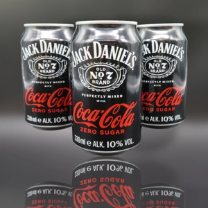 3 x Jack Daniel's old No7 & Coca-Cola ZERO. Germany deposi..