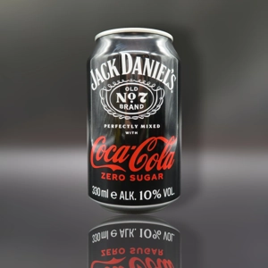Jack Daniel's old No7 & Coca-Cola ZERO. Germany deposit can