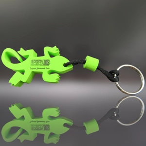 Desperados Tequila Beer Iguana Keyring.