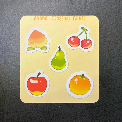 AC Fruits Sticker Set