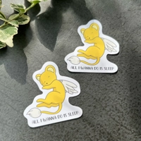 All I wanna do is sleep Sticker | matte/waterproof