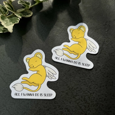 All I wanna do is sleep Sticker | matte/waterproof