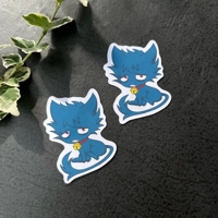 Kuro Cat Sticker | matte/waterproof
