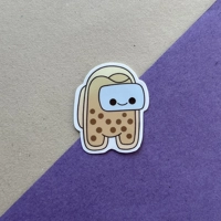 Boba Boys Sticker | water repellent