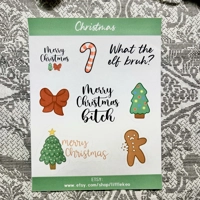Christmas Sticker Sheet