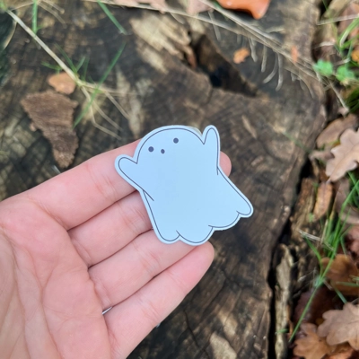 Cute Ghost Sticker