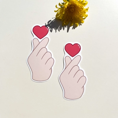 Fingerheart | Saranghae | Korean | glossy