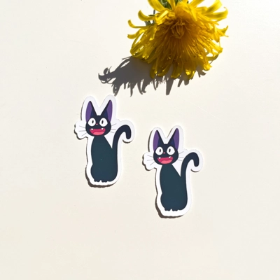 JiJi Cat Sticker | matte/waterproof