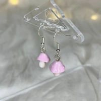 Pastel Mushroom Earrings | Handmade Fimo Earrings