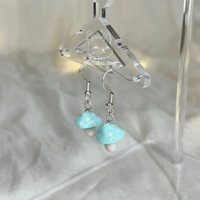 Pastel Mushroom Earrings | Handmade Fimo Earrings
